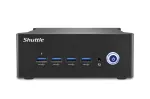 Shuttle Nano PC NT10H9, Intel Core Ultra 9 185H, Intel Arc grafika, 2xHDMI, 2xUSB 4.0 (DP), 2x2,5Gbit LAN, su VESA laikikliu, 24/7 nuolatiniam darbui