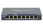 Nevaldomas jungiklis NETGEAR GS108GE, 8 prievadų, Gigabit Ethernet, 16 Gbit/s