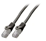 Tinklo kabelis EFB Elektronik K8104SW.1,5 RJ-45 Cat6 1,5 m juodas