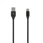 SEEK TOTI USB A į Micro USB, 2m Pintas Laidas 2A, Juodas
