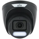 UNIVIEW IPC3624LE-ADF28K-WP-BLACK 4MP IR Bullet IP kamera su 2.8mm objektyvu, Wise-ISP, IP67, IK10, juoda