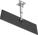 VISION lubinis laikiklis monitoriams ir ekranams 10-34 colių, VESA iki 100x100, auk&scaron;tis 430-730 mm, pakreipimas 90&deg;