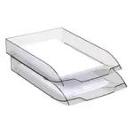 CEP Office Solution Briefablage Ice Black juodai permatoma DIN C4