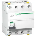 APC Schneider Electric A9Z21463 Liekamosios srovės grandinės pertraukiklis RCCB Type A 4P 63A 30mA 380-415V AC IP20