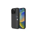 BMW BMHCP16L23PUPVA iPhone 16 Pro 6.3 Anthracite Hardcase M Perforated Tricolor Detail Line