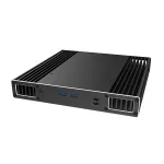 Akasa Plato PX - Stacionarus kompiuteris - PC - Aliuminis - Juodas - UCFF - Namų biuras