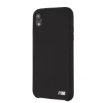 BMW Hard Cover Silicone for Apple iPhone XR Black M Collection