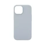 Connect Apple iPhone 13 Premium MagSafe Soft Touch Silicone Case New Function Grey Blue