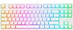 Rampage Ghost TKL mechaninė klaviatūra, Huano Red jungikliai, balta