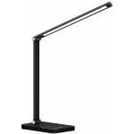 Avide LED Tyler juodas stalinis &scaron;viestuvas, 6 W, 250 lm, jutiklinis reguliavimas