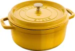 Staub La Cocotte 24 cm apvalus ketaus puodas, Citron (1011669)