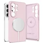 Tech-Protect Silicone MagSafe Case, skirta Samsung Galaxy S26 Ultra, Pink Pearl