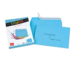 ELCO Color vokas C5 (162 x 229 mm), be langelio, su lipnia juostele, 100 g/m&sup2;, intensyviai mėlyna, 25 vnt. (74618.32)