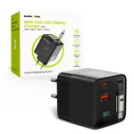 &ldquo;Mobile Origin 65W GaN Įkroviklis su USB-C i&scaron;traukiamu kabeliu ir USB-A prievadu, 75 cm&rdquo;