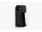 Bellroy Leather Card Case, skirta iPhone 16, juoda