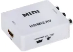 DELTA HDMI į AV keitiklis (juodas)