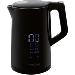 Elektrinis virdulys ProfiCook PCWKS1243 &mdash; 1,7 L, 2200 W, temperatūros reguliavimas 50&ndash;100 &deg;C, juodas