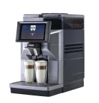 Saeco Magic M2 9J0400 automatinė espreso kavos ma&scaron;ina, 1900 W, 4 l vandens rezervuaras, įmontuotas kavos malūnėlis, 7 col. spalvotas jutiklinis ekranas, pieno plaktuvas, sidabrinė