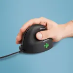 R-GO TOOLS HE Break Small ergonomic pelė, laidinė, de&scaron;inei rankai, juoda