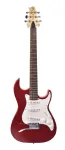 Samick MB-1 MR elektrinė gitara &ndash; metalo raudona