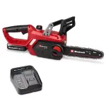 Einhell GE-LC 18/25-1 Li komplektas &ndash; belaidis grandininis pjūklas su 3,0 Ah baterija ir įkrovikliu