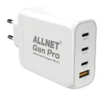 ALLNET GaN USB-C PD 3.1 maitinimo blokas 140W 1A3C