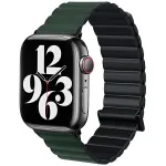 Beline Magnetic Pro Apple Watch dirželis 42/44/45/49 mm, juodas/žalias