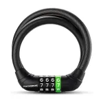 Rockbros 87632 115 cm kombinuotas trosinis dviračio spynos - juoda