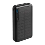 SBS Solar Power Bank 20000 mAh greito įkrovimo juoda