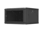 Sieninis 19 inch spintos stovas 6U 600x600 juodas Lanberg WF01