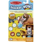 Spinmaster Activity Pad Sticker Set &ndash; Makaronų ir &scaron;unų tema, lipdukų aktyvumo bloknotas