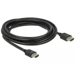 HDMI kabelis DeLOCK 85295 3 m, A tipo ki&scaron;tukas &ndash; A tipo ki&scaron;tukas, juodas