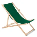 Klasikinis gulimas krėslas i&scaron; buko medienos GreenBlue GB183, tamsiai žalia