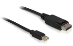 Kabelis Mini DP/DP 1.2 DeLOCK 82438 2 m Juodas