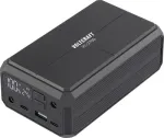 VOLTCRAFT VC-2700 ne&scaron;iojamas akumuliatorius 27000 mAh USB PD 3.0, USB PD 2.0, PPS, Fast Charge Li-Ion juodas, vienu metu įkrovimas ir i&scaron;krovimas, būsenos indikatorius (VC-18192885)