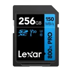 Lexar Professional 800x Pro SDXC 256GB atminties kortelė