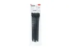 HellermannTyton SOFTFIX&reg; atsegamas kabelių rai&scaron;tis 260 mm x 11 mm, juodas, 8 vnt. 115-11270