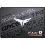 VULCAN Z QLC 2 TB, SSD juodas/pilkas, SATA 6 Gb/s, 2,5
