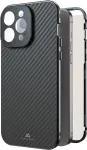 Black Rock Cover 360&deg; Glass skirtas Apple iPhone 16 Pro Max, tikras anglies pluo&scaron;tas (00228101)