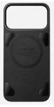 NOMAD Magnetic Leather Back, skirta iPhone 17 Pro Max, MagSafe suderinama, Horween oda (juoda)