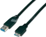 Wirewin USB 3.0 A-MB MM 3.0 SW - 3 m USB-A į Micro-B kabelis, juodas