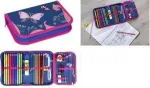 Faber-Castell Eberhard Faber Butterfly mokyklinis penalas 32 dalių poliesteris 577471