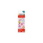 CARAN D'ACHE Fibralo Kawaii Candy flomasteriai, 6 dalių rinkinys, vandeniniai, tirpūs vandenyje, naudojami sausai arba &scaron;lapiai (185.802)