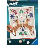 Ravensburger CreArt pie&scaron;imo rinkinys &ndash; Kalėdinis elnias (kūrybinis pie&scaron;imo rinkinys)