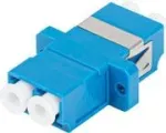 Skaidulinio ry&scaron;io adapteris LANBERG FA-LCUP-SD01-0001-BU vienmodis LC/UPC dvipusis, mėlynas