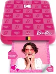 Barbie x Kodak STEP Slim belaidis momentinis nuotraukų spausdintuvas, ZINK 2x3'', 1ppm, Bluetooth, rožinis