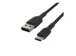 Pintas USB-C į USB-A laidas 3m, juodas