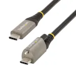 StarTech.com 3ft (1m) USB-C laidas su fiksavimo varžtu, 10Gbps, USB 3.1/3.2 Gen 2, 100W (5A) PD, DP Alt režimas