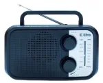 Ne&scaron;iojamas radijo imtuvas Eltra DANA juodas &ndash; FM/AM imtuvas, kompakti&scaron;kas dizainas
