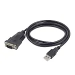GEMBIRD USB į DB9M RS232 PL2303TA keitiklis juodas - 1,5 m
